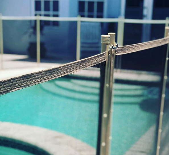 Pool fence